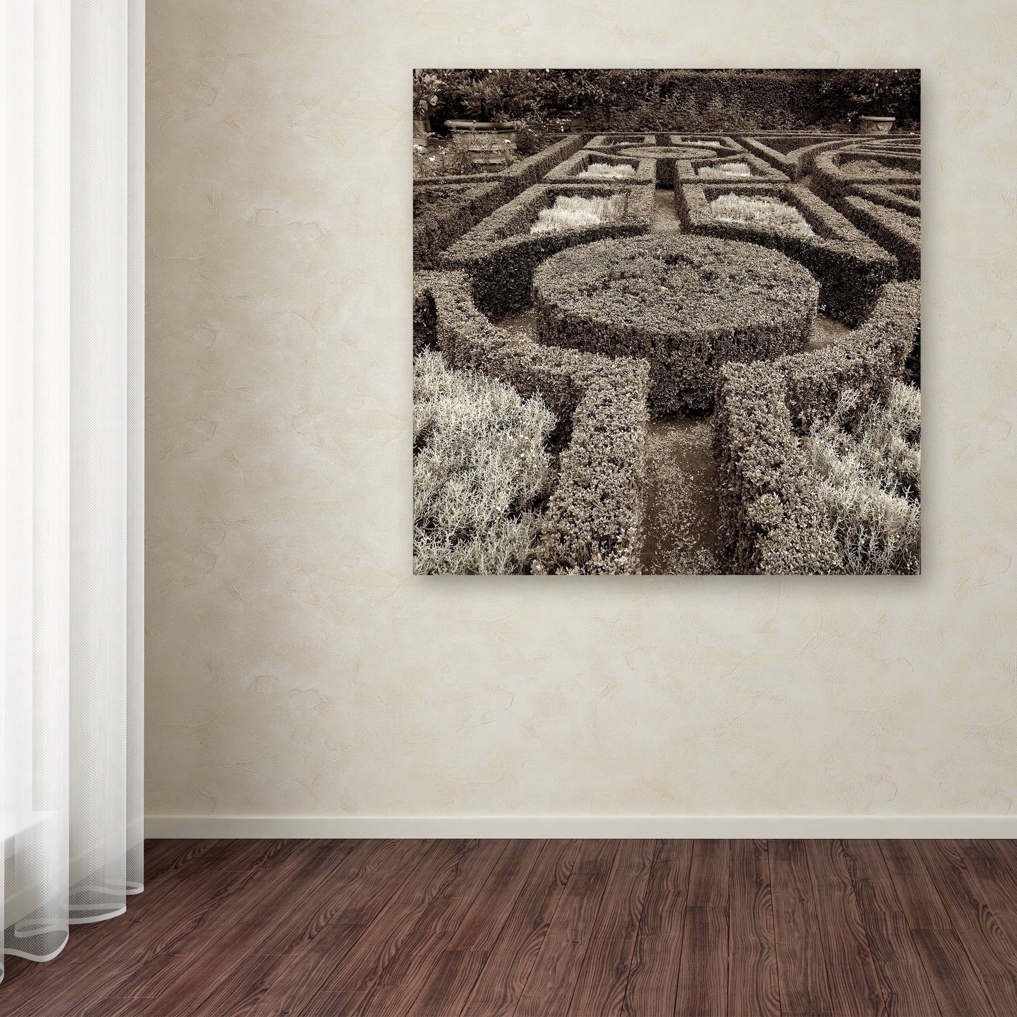 Trademark Fine Art "Tuscan Giardini I" Canvas Art by Alan Blaustein
