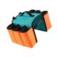 thumbnail image 1 of Estante trasero para bicicleta, bolsa para bebidas, 6 bolsillos, enfriador de maletero de bicicleta con aislamiento de doble cara Naranja Soledad Alforja de asiento trasero de bicicleta, 1 of 8