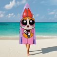 thumbnail image 5 of The Powerpuff Girls Wearable Blanket Cloak Arctic Velvet Hooded Blanket Soft Fuzzy Hoodie Blanket Cape for Adults Kids 60"x80", 5 of 8