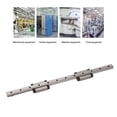 thumbnail image 3 of 300mm Sliding Rail, Steel Ball Retainer MGN12H Linear Guide Rail Top Locked Fixing High Accuracy  For 3D Printing Machine, 3 of 8