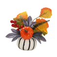 thumbnail image 3 of Calabaza de espuma artificial BLESIY adorno de escritorio de calabaza decoración de Otoño Estilo C, 3 of 8