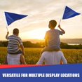 thumbnail image 5 of Solid Color 2ft x 3ft Nylon Pennant Flag - Royal Blue | Durable Outdoor Flag for Events | Ideal for Decorations and Displays | 2ft x 3ft Royal Blue Flag, 5 of 6