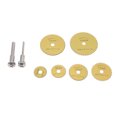thumbnail image 1 of HSS Saw Blade, Gold 8Pcs Mini High Speed Steel Cutting Disc Set Incisive Portable  for Metal, 1 of 8