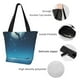 thumbnail image 4 of Balery Night Sky Moon Dolphin Bolsa de Hombro con Diseño, Bolsa Grande y Duradera, Bolsa Versátil para Compras, 4 of 6