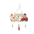 thumbnail image 2 of ICQOVD Christmas Decoration Listing Christmas Tree Decoration Wooden Listing, 2 of 3