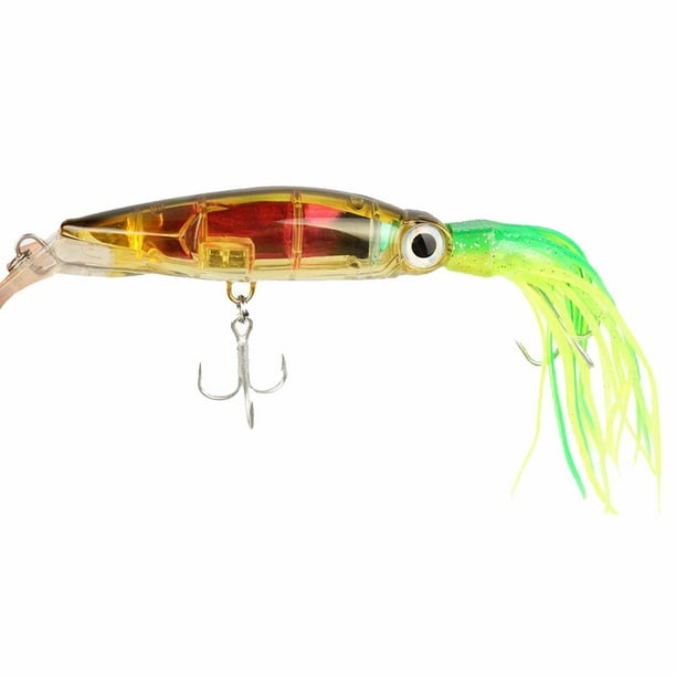 2 Stk. Squid Fishing s With Squid Hook 1/0 # Artificial s