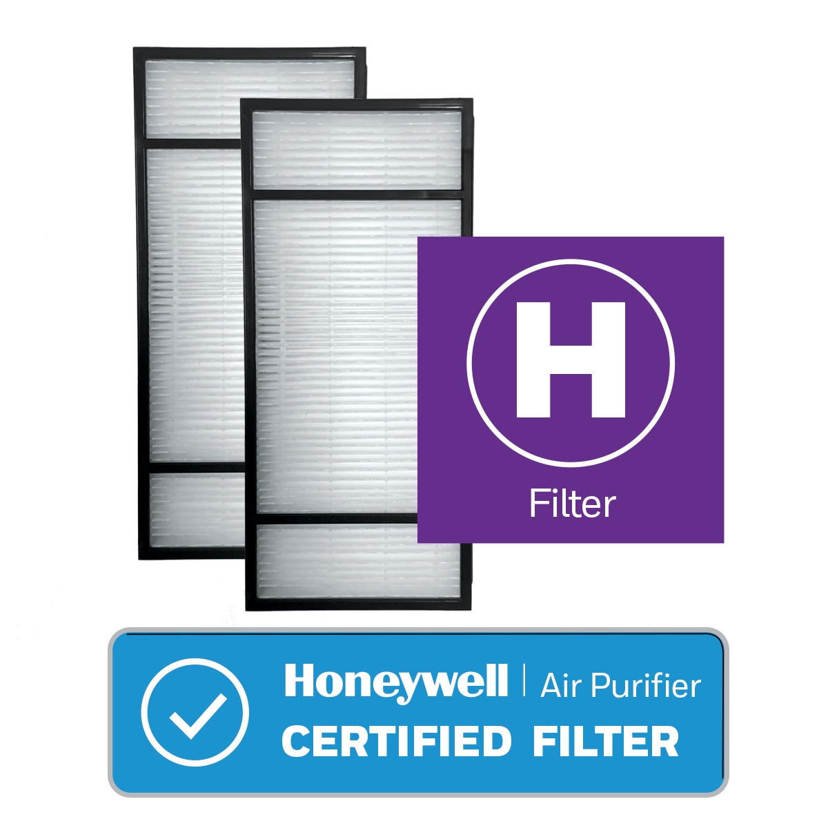 Honeywell Air Purifier Replacement Filter, HRF-H2, H HEPA Filter, 2 Pack