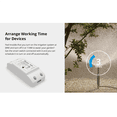 thumbnail image 4 of SONOFF BasicR2 Interrupteur Lumineux Sans Fil Intelligent Wi‐Fi 10 A, Module Universel de Bricolage pour Solution d'Automatisation de Maison Intelligente, Fonctionne avec Alexa et l'Assistant Domestique Google, Fonctionne avec IFTTT, Aucun Concentrateur Requis, 4 of 18