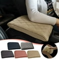thumbnail image 5 of Memory Foam Leather Car Center Console Armrest Cover Pad - Waterproof Universal Fit for Vehicles SUV Truck 1-Pack, 5 of 6