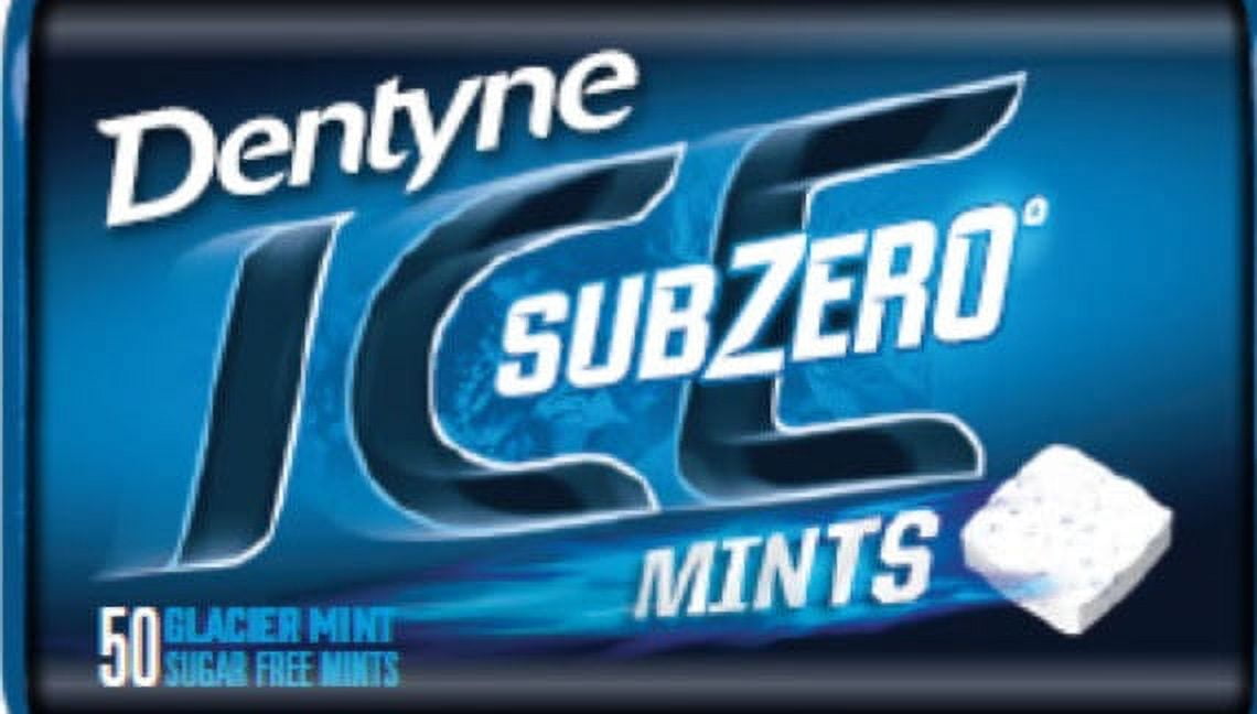 Dentyne 50pc Dent Ice Sz Glacier Mint