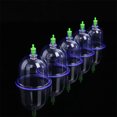 thumbnail image 4 of EARKITY Cupping Set, Massage Therapy Cups, 12 Vacuum Suction Cups with Pump Massager for Cellulite Reduction Back Neck Joint Pain Relief, 4 of 7