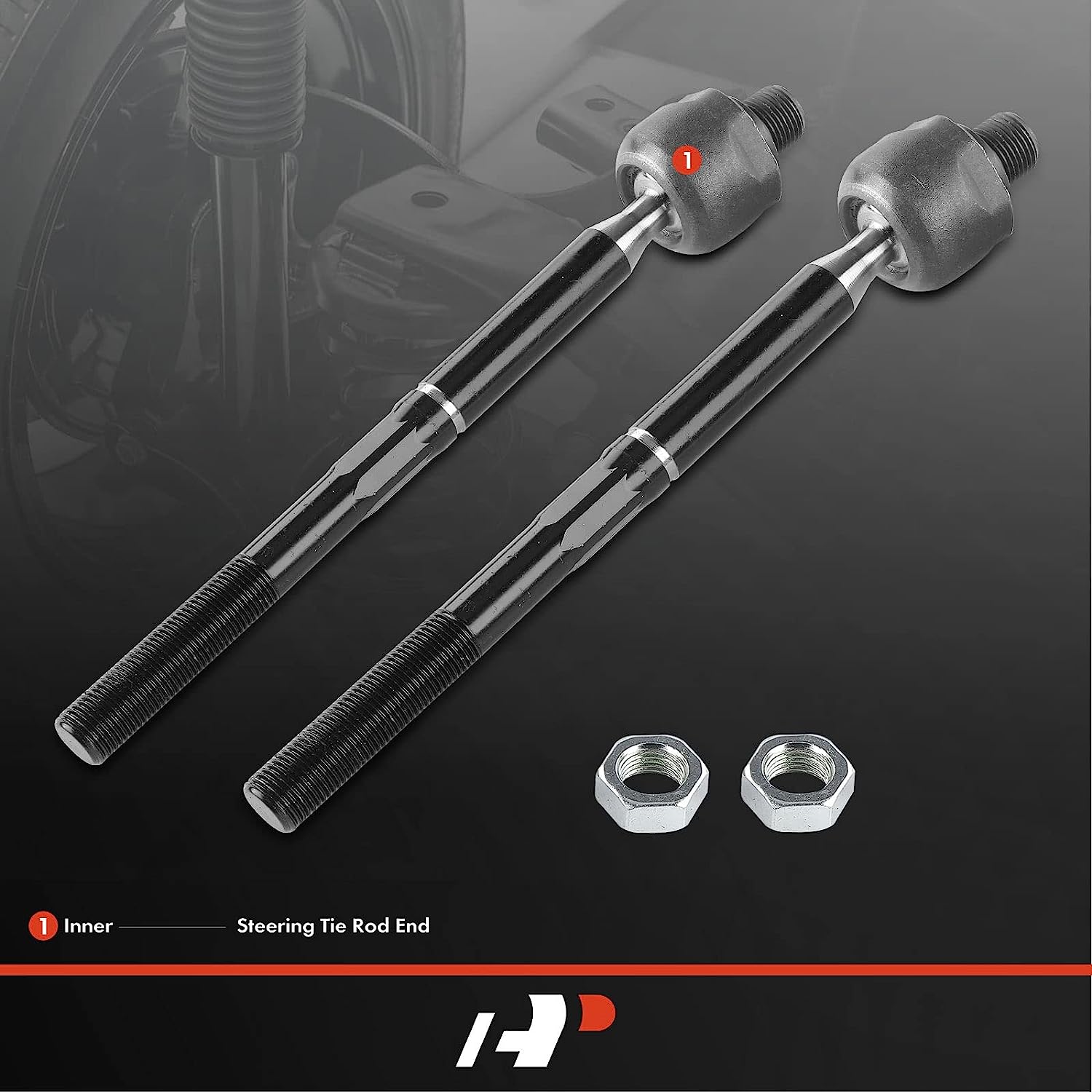 Front Inner & Outer Tie Rod End Set – 2014-2017 Buick Regal, 2014-2019 Cadillac XTS – Evan-Fischer 4-Piece Kit