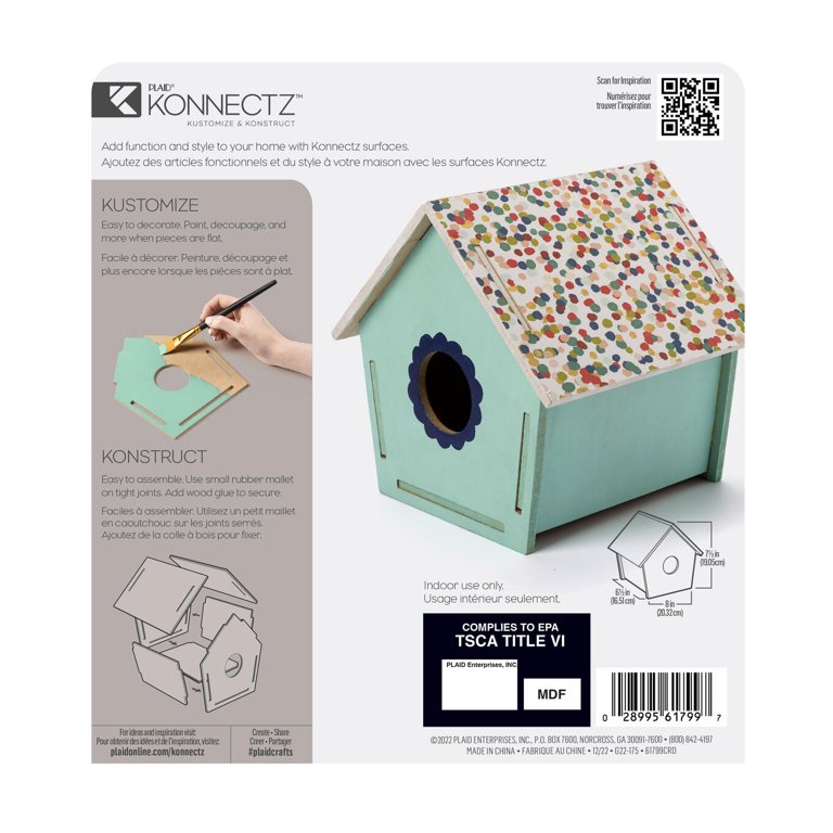 Konnectz Wood Surfaces Birdhouse 6