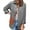 Gray, variant on Royisotas Winter Plus Size Tops for Women Lapel Long Sleeve Casual Plaid Women Button Down Shirt Gray Pocket Collared Button up Shirts