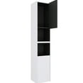 thumbnail image 3 of 12" Bathroom Cabinet, Wall Mounted, 2 Soft Close Doors, White Modern Look Modern, Mounted Fashionable And Design, 3 of 7