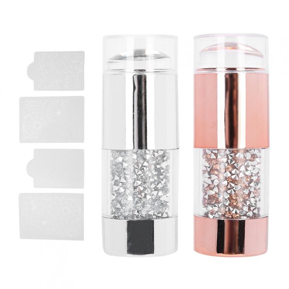 Nail Stampers, Silicone Nail Stampers, Exquisite Craftsmanship Perfect Choice For Home Beauty Salon Salon Shop Manicure Store