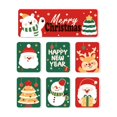 thumbnail image 2 of Fiudx Ofertas relámpago Pegatinas navideñas para refrigerador con ventosa magnética, decoración tridimensional para refrigerador con imán de Papá Noel, 2 of 6