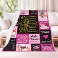 thumbnail image 2 of LHSHID Get Well Gifts for Women Huge Healing Blanket with Inspirational Words Sunflower Gifts for Women Sympathy Inspirational Blanket Soft Comfort Throw Blankets 30"x40", 2 of 8