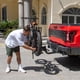 thumbnail image 2 of Portabicicletas de Plataforma XCAR Negro Plegable para Coches, Camiones, SUV y Minivans, 2 of 7