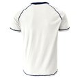 thumbnail image 5 of YDLCAFD Male Spring And Summer Retro Business Casual Travel Multi Buttons O Neck Solid Color T Shirt Short Sleeve Top, 5 of 5