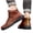 Brown, variant on Mens Casual Ankle Chukka Boots Slip On Lightweight Mid top Walking Driving Leather Shoes
