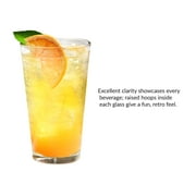 Mainstays Gallant Glass Drinkware Set, 16.2 oz, 8-Piece