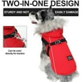 thumbnail image 4 of UOSIA Winter Coat with Waterproof Fabric and Hood, Dog Jacket with Reflective Strap, 4 of 6