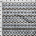 thumbnail image 3 of oneOone Georgette Viscose Fabric Swirl Ikat Printed Craft Fabric BTY 42 Inch Wide, 3 of 4