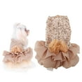 thumbnail image 2 of Disfraz de boda para mascotas, tela de verano para mascotas, vestido de princesa para mascotas pequeñas, ropa de verano para mascotas, compacta y ligera, 2 of 8