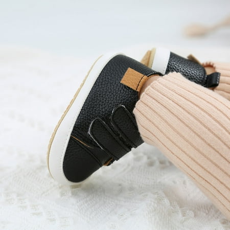 

〖TOTO〗Toddler Shoes Girls Sneaker Shoes Soft Anti-Slip Baby Leather Infant Walkers Rubber Boys Sole Baby Shoes