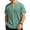 07# Mint Green, variant on Mens Henley Shirts Short Sleeve Casual Button Basic T-Shirts Summer Classic Vintage Tee Shirts with Pocket Camel 3XL
