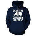 thumbnail image 6 of Save the Chubby Unicorns Hoodie, 6 of 7