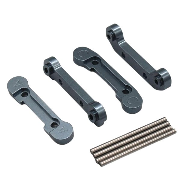 Piezas de mejora de Brazos s/traseros Sunnimix 1:12 para Wltoys 144001 124016 gris