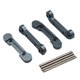 thumbnail image 1 of Piezas de mejora de Brazos s/traseros Sunnimix 1:12 para Wltoys 144001 124016 gris, 1 of 8