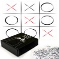 thumbnail image 2 of Ambesonne Xo Jigsaw Puzzle Durable Cardboard, Simplistic Game Pattern, 1000 pcs, Vermilion Black White, 2 of 5