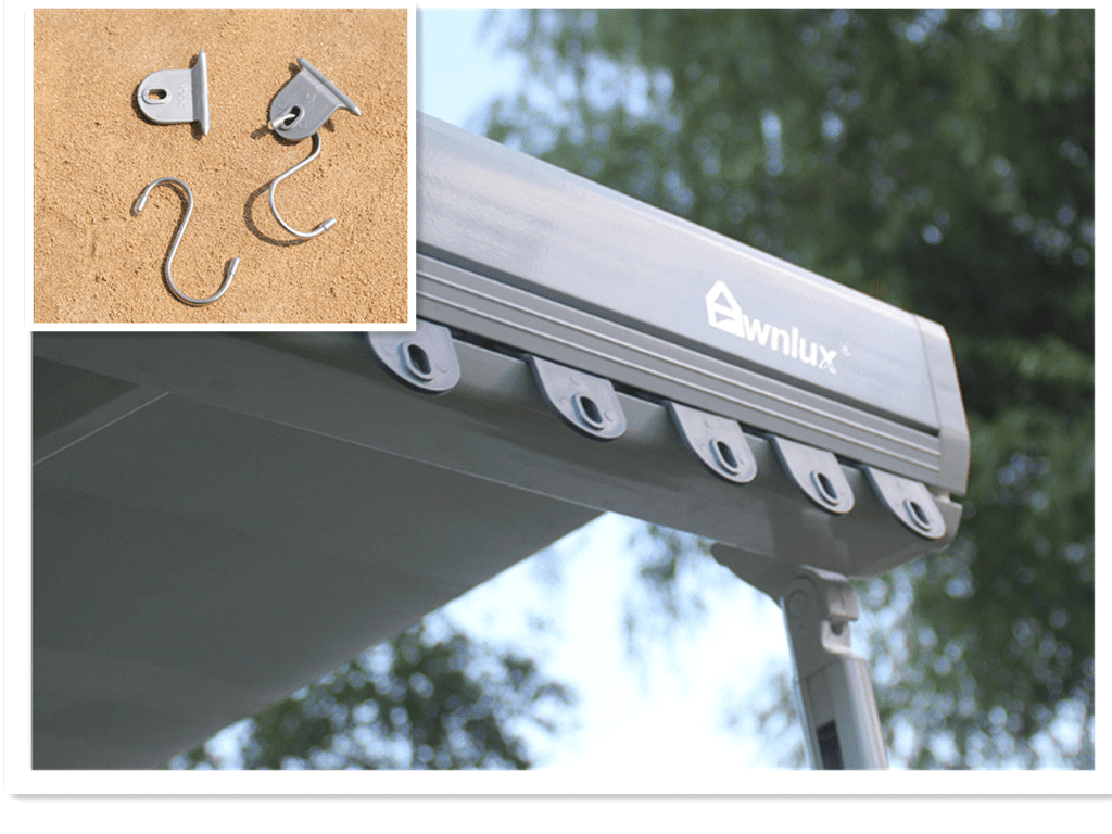 1/6 Packs RV Awning Hook,Hook Caravan Accessories, Camping Awning