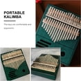 thumbnail image 3 of ELAYARD 1 Set Kalimba Thumb Piano Music Instrument Wood Blue for Beginner Practice, 3 of 8