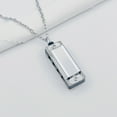 thumbnail image 2 of 2X Mini Harmonica Necklace 4 Hole 8 Tone Harmonica Portable Musical Instrument for Children and Beginners, 2 of 6
