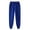 Blue, variant on Women's Running Fitness Fleece Lined Thickened Solid Color Plus Size Soft Warm Comfortable Jogger Long Pants for Running Sessions Daily Wear