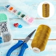 thumbnail image 3 of 1 Roll of Jewelry Beading Wire DIY Craft Making Decorative Wire Bracelet Beading String, 3 of 9