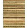 thumbnail image 1 of Ahgly Company Indoor Rectangle Abstract Golden Brown Yellow Abstract Area Rugs, 5' x 7', 1 of 6