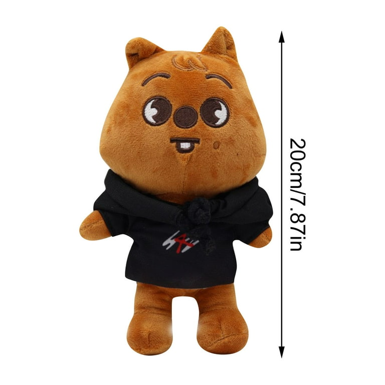 MKKAS Skzoo Plushies Toys Clearance, 7.8-Inch Stray Kids Han Quokka Plush, Cute K-pop Cartoon Character Plush Toys, Gifts for K-pop Fans, Girls and MKKAS Skzoo Plushies Toys Clearance, 7.8-Inch Stray Kids Han Quokka Plush, Cute K-pop Cartoon Character Plush Toys, Gifts for K-pop Fans, Girls and