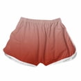 thumbnail image 4 of Pantalones Cortos Casuales Impresos Sueltos de Alta Cintura Shorts de Carta, Sexy Casual Blusa Y Pantalones Cortos, 4 of 9