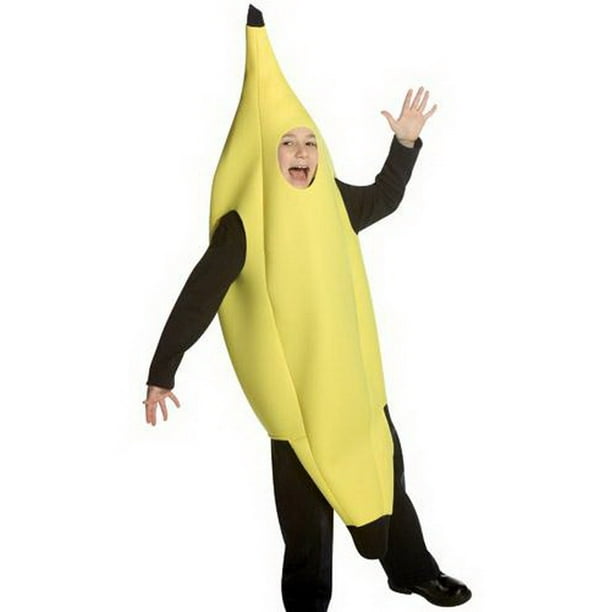 Banana Child Halloween Costume, One Size, (7-10) - Walmart.com ...