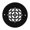 Powder Coated Black, variant on Achtek 2" Duct Opening Solid Cast Aluminum Round Grille ( 3-1/2" Round Overall) | Powder Coated Black - Without Screw Holes for Floor