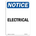 thumbnail image 1 of SignMission OS-NS-A-1218-V-11701 12 x 18 in. OSHA Notice Sign - Electrical, 1 of 1