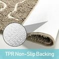 thumbnail image 2 of TWINNIS Indoor Door Mat Entryway Rug Water Absorbent Mat for Mud Shoes Dog Paws,48"x30", Tan, 2 of 8