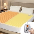 thumbnail image 4 of Heynemo Queen Electric Heated Mattress, Queen Size Bed Mattress Pad with Dual Controller, Full Bed Warmer with 12-Hour Timer & 10 Heat Settings, Machine Washable, 60" x 80", 4 of 9