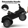 thumbnail image 6 of Gymax Electric Kids Ride On 12V Truck Car w/ MP3 Remote Control Black, 6 of 9