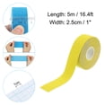 thumbnail image 2 of Uxcell 16.4ft x 1" Aerial Hoop Tape Athletic Tape Adhesive Non-Slip Tape Yellow, 2 of 7